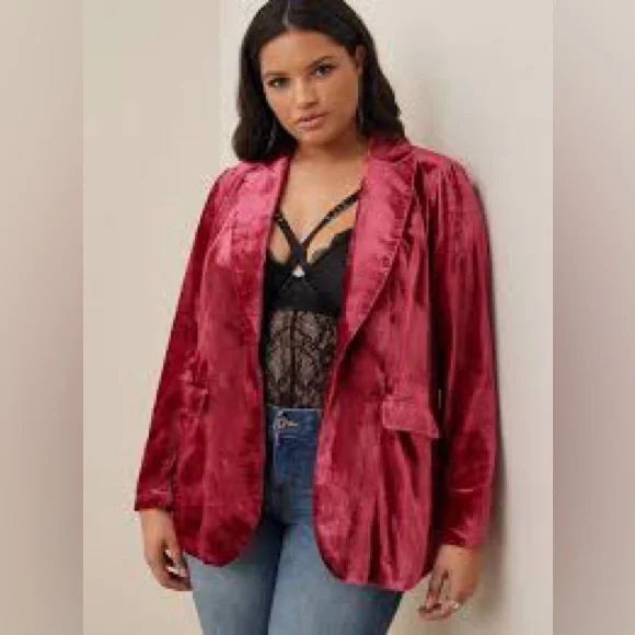 NWT Velvet Classic Blazer - Picture 2 of 11